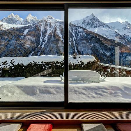 Chalet Safari. Face Au Mont-Blanc. Chamonix Buitenkant foto